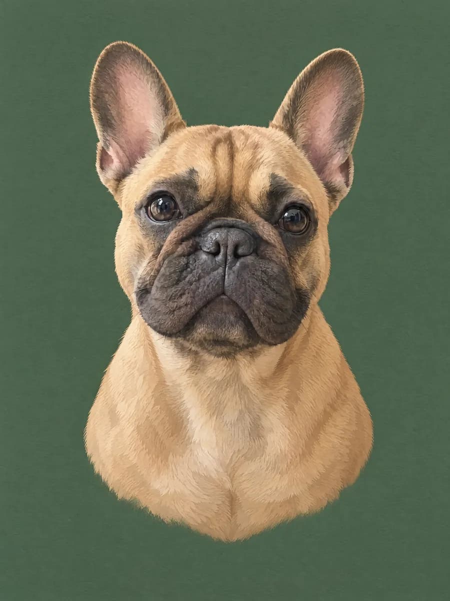 Galleria Minimal · Bruno — Esempio di ritratto di animale in stile Galleria Minimal