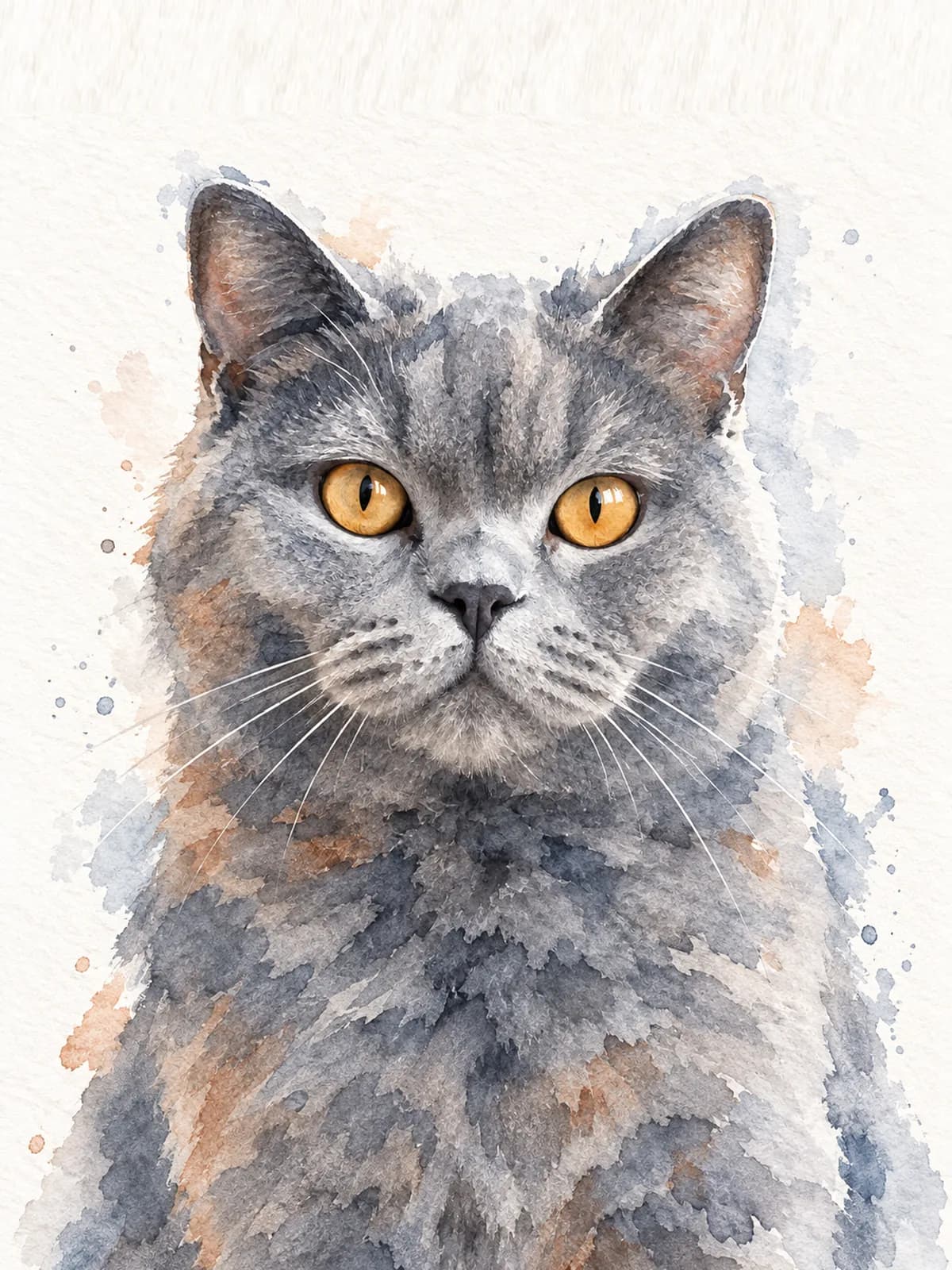 Zartes Aquarell